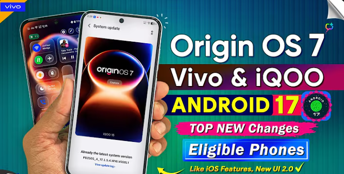 Origin OS 7 Update: Vivo और iQOO में आ रहे हैं ये गजब के ‘लिक्विड ग्लास’ फीचर्स! (Full Review)